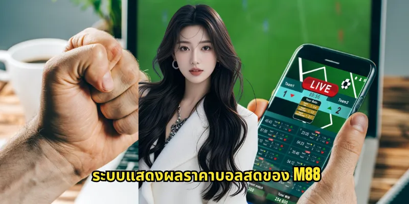 ระบบแสดงผลราคาบอลสดของ M88